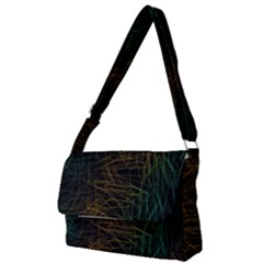 Background Pattern Texture Design Full Print Messenger Bag (s)