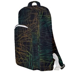 Background Pattern Texture Design Double Compartment Backpack