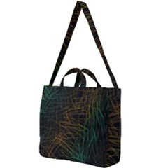 Background Pattern Texture Design Square Shoulder Tote Bag by Jancukart