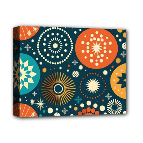 Abstract Pattern Deluxe Canvas 14  X 11  (stretched)