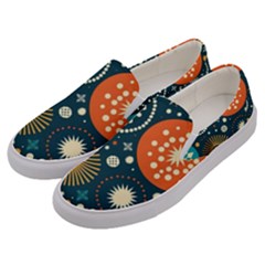 Abstract Pattern Men s Canvas Slip Ons