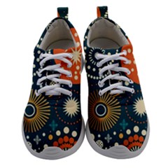 Abstract Pattern Women Athletic Shoes