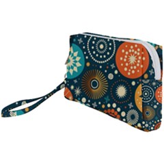 Abstract Pattern Wristlet Pouch Bag (small)