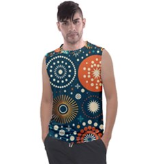 Abstract Pattern Men s Regular Tank Top