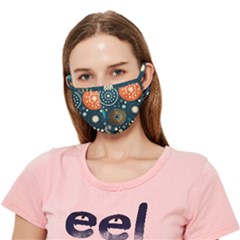 Abstract Pattern Crease Cloth Face Mask (adult) by Jancukart