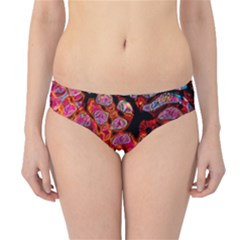 Fractal Black Texture Wallpaper Hipster Bikini Bottoms