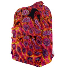 Fractal Black Texture Wallpaper Classic Backpack