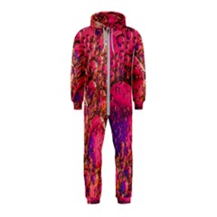 Colorful Bubbles Abstract Art Hooded Jumpsuit (kids)