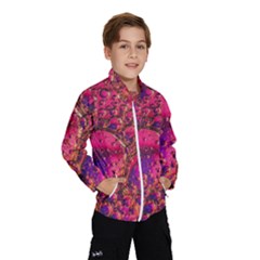 Colorful Bubbles Abstract Art Kids  Windbreaker