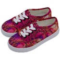 Colorful Bubbles Abstract Art Kids  Classic Low Top Sneakers View2