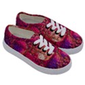 Colorful Bubbles Abstract Art Kids  Classic Low Top Sneakers View3