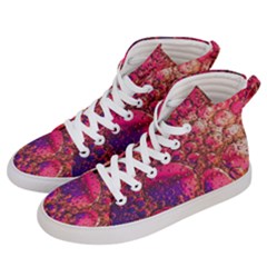 Colorful Bubbles Abstract Art Men s Hi-top Skate Sneakers