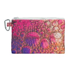 Colorful Bubbles Abstract Art Canvas Cosmetic Bag (large)