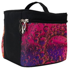 Colorful Bubbles Abstract Art Make Up Travel Bag (big) by Jancukart