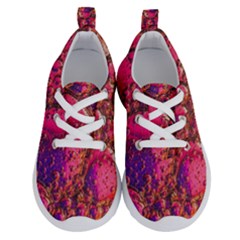 Colorful Bubbles Abstract Art Running Shoes by Jancukart