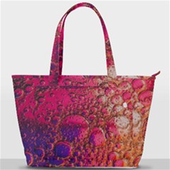 Colorful Bubbles Abstract Art Back Pocket Shoulder Bag 