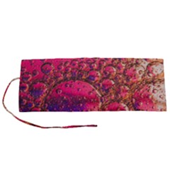 Colorful Bubbles Abstract Art Roll Up Canvas Pencil Holder (s)