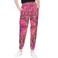 Colorful Bubbles Abstract Art Tapered Pants