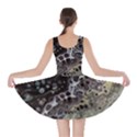 Black Marble Abstract Pattern Texture Skater Dress View2