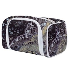 Black Marble Abstract Pattern Texture Toiletries Pouch