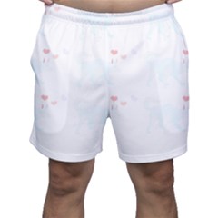 Siberian Husky Dog T- Shirtsiberian Husky Dog Pattern T- Shirt Men s Shorts