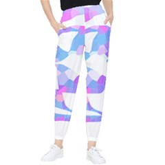 Silhouette Design T- Shirt Silhouette Design Abstract Maze Geometric Abstract Colours T- Shirt Tapered Pants by maxcute