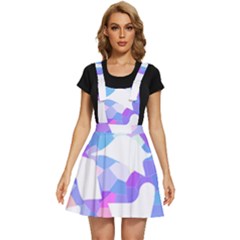 Silhouette Design T- Shirt Silhouette Design Abstract Maze Geometric Abstract Colours T- Shirt Apron Dress by maxcute