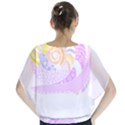 Snail Gifts T- Shirtsnail T- Shirt Batwing Chiffon Blouse View2