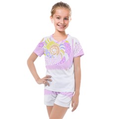 Snail Gifts T- Shirtsnail T- Shirt Kids  Mesh Tee And Shorts Set