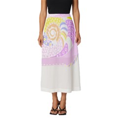 Snail Gifts T- Shirtsnail T- Shirt Classic Midi Chiffon Skirt