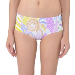 Snail Lover T- Shirtsnail T- Shirt Mid-Waist Bikini Bottoms