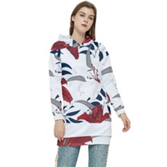 Special T- Shirt Special Flowers Pattern T- Shirt Women s Long Oversized Pullover Hoodie by maxcute