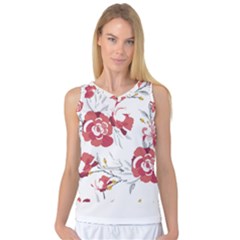 Spring Blooms T- Shirt Spring Blooming Petals T- Shirt Women s Basketball Tank Top by maxcute