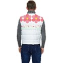 Spring T- Shirt Spring Flowers T- Shirt Men s Short Button Up Puffer Vest	 View4