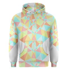 Stained Glass T- Shirt Polygon Geometric Heart Retro T- Shirt Men s Core Hoodie by maxcute