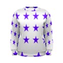 Star Pattern T- Shirt Star Pattern - Purple T- Shirt Women s Sweatshirt View1