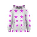 Stars T- Shirt Star Pattern - Pink T- Shirt Kids  Pullover Hoodie View1