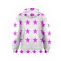 Stars T- Shirt Star Pattern - Pink T- Shirt Kids  Pullover Hoodie View2