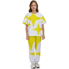 Stars T- Shirtstars T- Shirt Kids  Tee And Pants Sports Set by maxcute