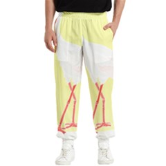 Stork Design T- Shirtstork T- Shirt (1) Men s Elastic Waist Pants by maxcute