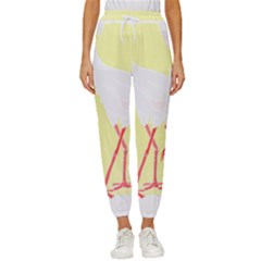 Stork Design T- Shirtstork T- Shirt (1) Cropped Drawstring Pants by maxcute