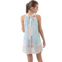 Stork Design T- Shirtstork T- Shirt Halter Tie Back Chiffon Dress View2