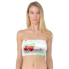 Strawberry T- Shirt S T R A W B E R R Y P A T T E R N T- Shirt Bandeau Top