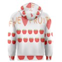 Strawberry T- Shirt We Love Fruit Straberries And Worms T- Shirt Men s Zipper Hoodie View2