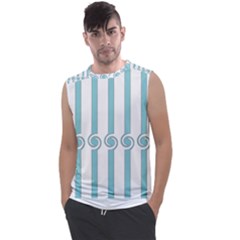 Stripes T- Shirt Pastel Stripes, Twirls And Swirls T- Shirt Men s Regular Tank Top by maxcute