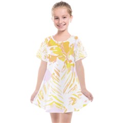 Strong T- Shirt Strong Forest Tropical T- Shirt Kids  Smock Dress by maxcute