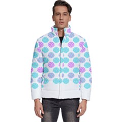 Sugar T- Shirt Pastel Lollipop Candy Pattern T- Shirt Men s Puffer Bubble Jacket Coat by maxcute