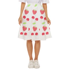 Summer Fruits Pattern T- Shirt Summer Fruit T- Shirt Classic Short Skirt by maxcute