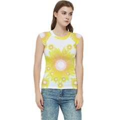 Sunflower Heart T- Shirt Sunflower Hearts, Sunflowers, Heart, Bloom T- Shirt Women s Raglan Cap Sleeve Tee by maxcute