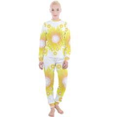 Sunflower Heart T- Shirt Sunflower Hearts, Sunflowers, Heart, Bloom T- Shirt Women s Lounge Set by maxcute